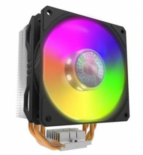 Кулер Cooler Master Hyper 212 Spectrum V2 (150W 4-pin 157mm tower Al/Cu RGB fans: 1x120mm/62CFM/27dBA/1800rpm 1200/115x/AM4)