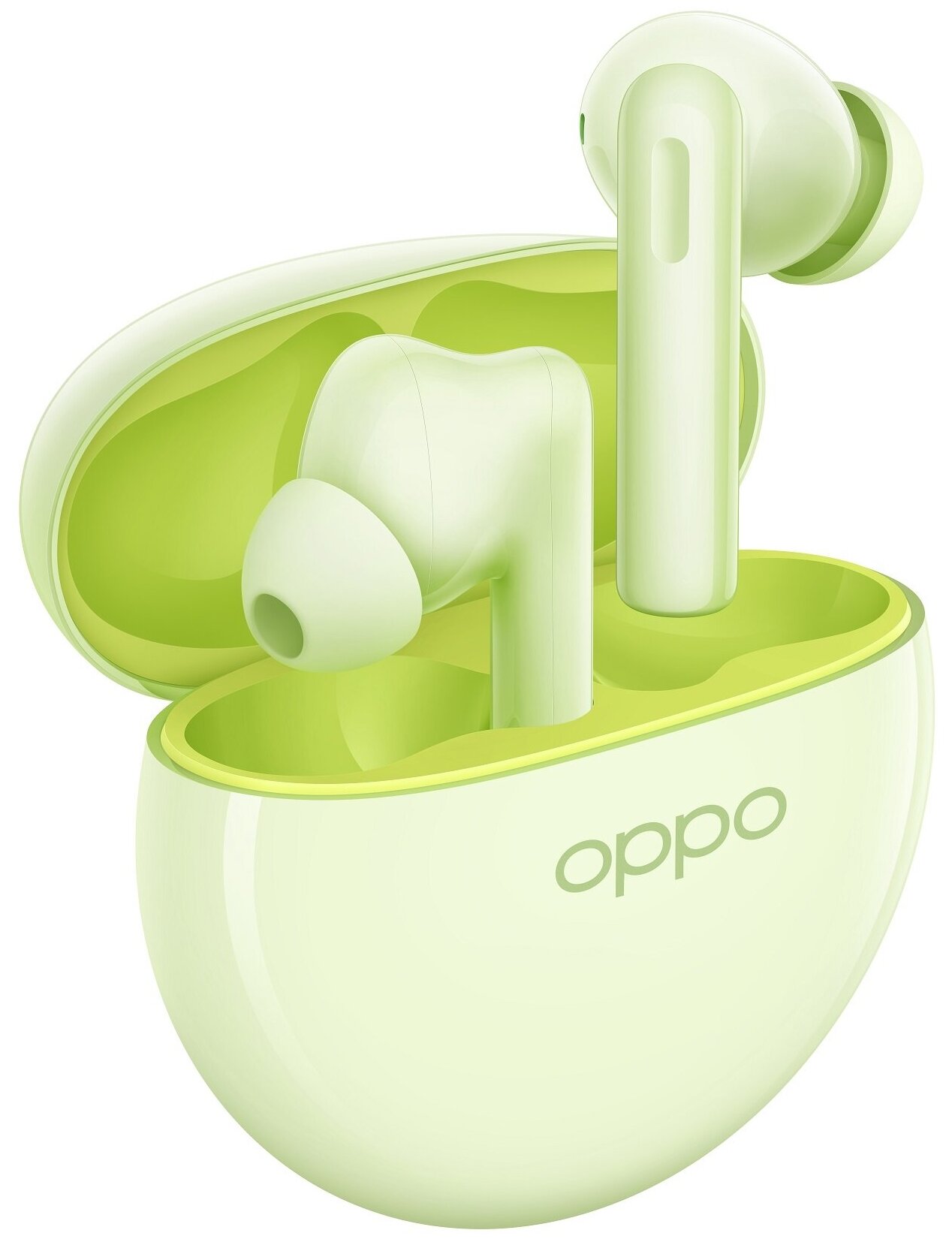 Наушники Oppo Enco Buds 2 Lime Green ETE41 - фото №1