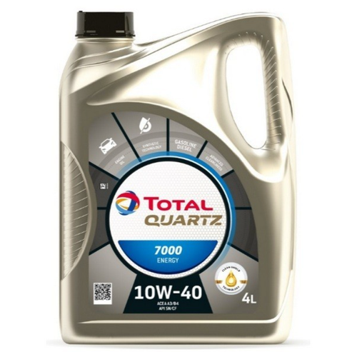 Полусинтетическое моторное масло TOTAL Quartz 7000 Energy 10W40, 5 л