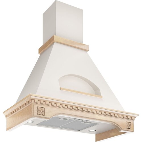 Купольная вытяжка ELIKOR Бельведер Флореале 90 бежевыйдуб 2499000₽