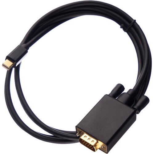 Аксессуар Akasa Mini DisplayPort - VGA Adapter Cable 18cm AK-CBDP17-18BK