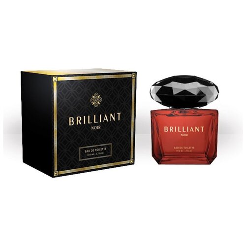 Delta Parfum туалетная вода Brilliant Noir, 50 мл, 216 г delta parfum today parfum brilliant noir туалетная вода 50 мл для женщин