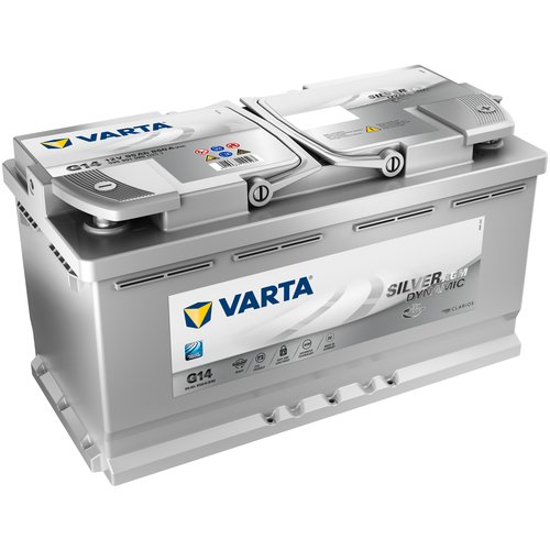 Аккумулятор автомобильный Varta Silver Dynamic AGM G14 6СТ-95 обр. 353x175x190