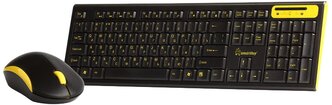 Клавиатура и мышь SmartBuy SBC-23350AG-KY Black-Yellow USB