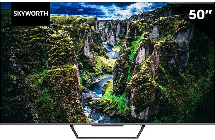 Skyworth Телевизор 50 Skyworth 50SUE9500, QLED, 4K Ultra HD 3840x2160, Smart TV, черный