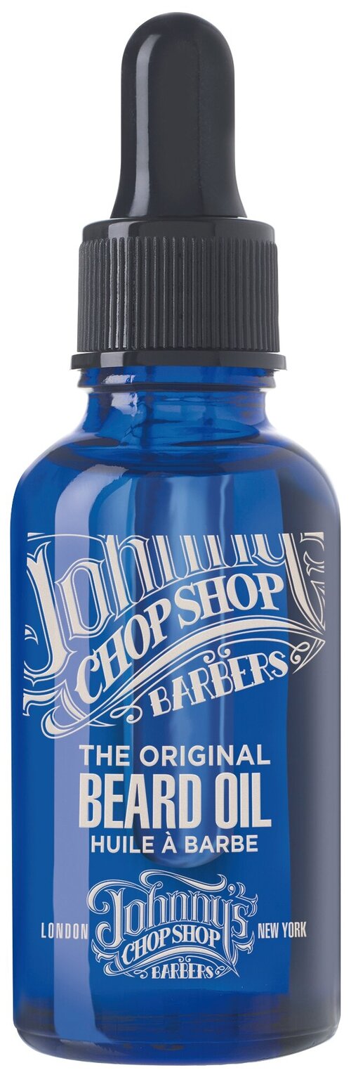 JOHNNYS CHOP SHOP Масло для бороды Beard Oil, 30 мл