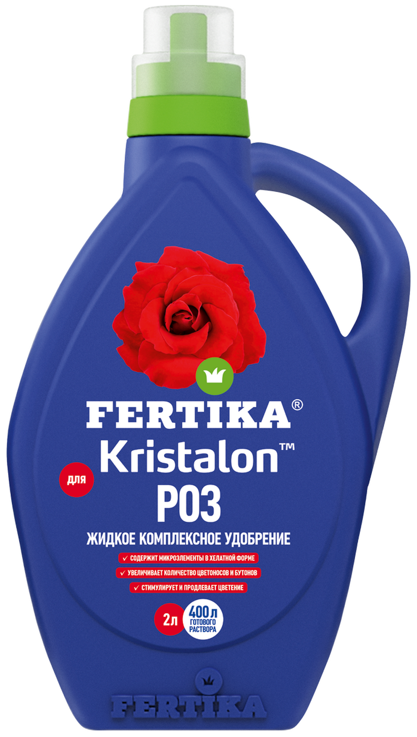 Комплексное удобрение Fertika Kristalon для роз, 2 л
