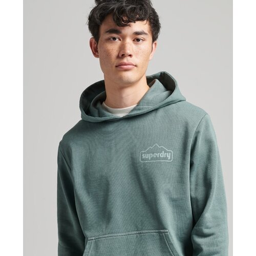 Худи для мужчин SUPERDRY VINTAGE 90S TERRAIN HOOD цвет 5WF Drius Green размер L