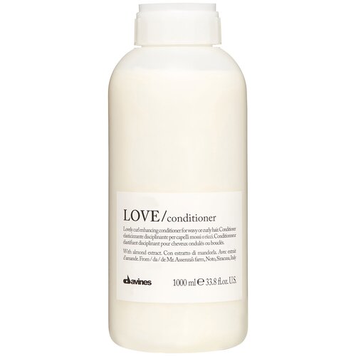 Davines кондиционер Essential Haircare New Love Curl для тонких и волнистых волос, 1000 мл davines кондиционер essential haircare new love lovely smoothing для кудрявых волос 250 мл