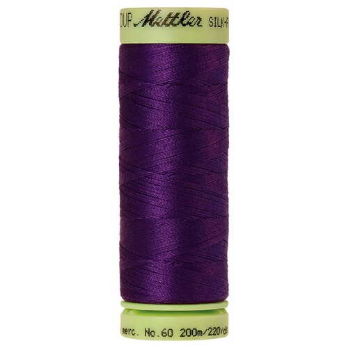 нить для машинного квилтинга silk finish cotton 50 150 м 100% хлопок 0046 deep purple 9105 0046 Нить для машинного квилтинга SILK-FINISH COTTON 60, 200 м 100% хлопок 0046 Deep Purple ( 9240-0046 )
