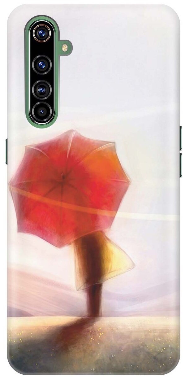 RE: PA Чехол - накладка ArtColor для realme X50 Pro с принтом "Красный зонтик"
