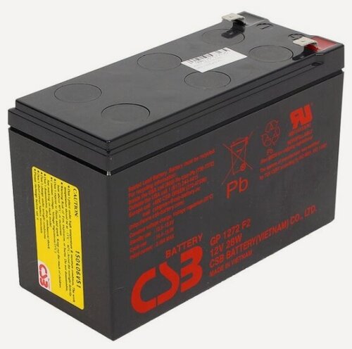 Изображение товара Аккумуляторная батарея для ИБП Csb GP1272 F2 12V/28W
