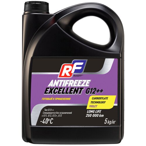 Антифриз RUSEFF Antifreeze Excellent G12++ 5кг