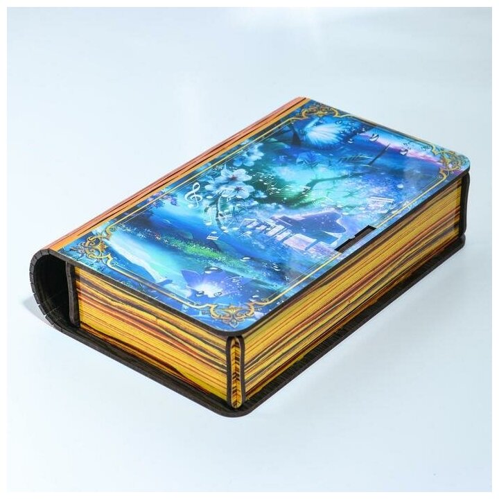 фото Шкатулка книга "Вдохновение", 20х13х5 см 6495016