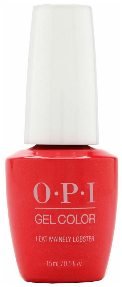 OPI Гель-лак Classics GelColor, 15 мл, I Eat Mainely Lobster