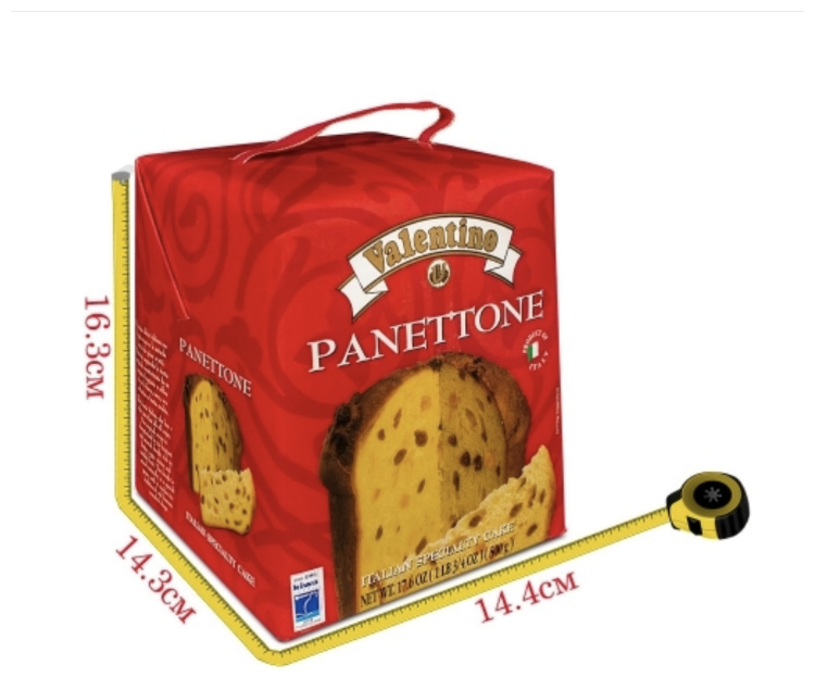 Кекс (Кулич) Panettone VALENTINO с изюмом и цукатами 500г, Италия - фотография № 2