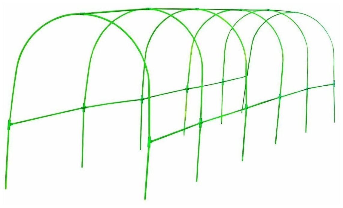 Парник металлический садовый - фотография № 3