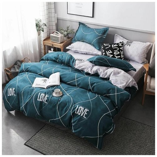 белый, синий