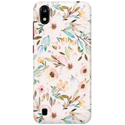 фото Re:pa накладка transparent для zte blade a7 2019 с принтом "розовая нежность"