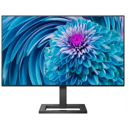 27 Монитор Philips 275E2FAE, 2560x1440, 75 Гц, IPS, черный 27 монитор dell p2720d 2560x1440 75 гц ips черный