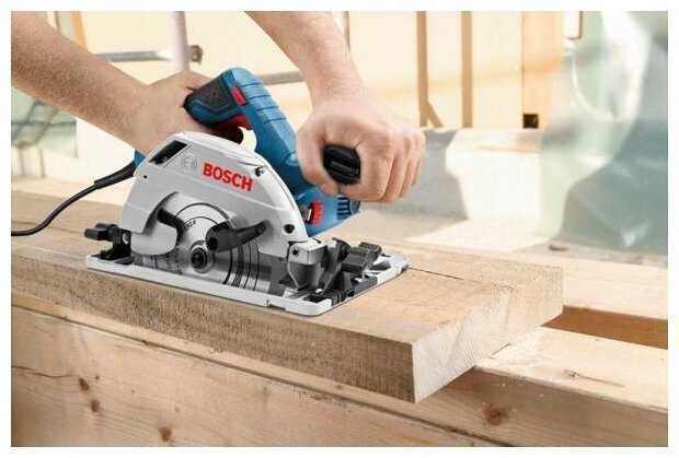 Пила дисковая BOSCH PRO Bosch GKS 55+ GCE - фотография № 10