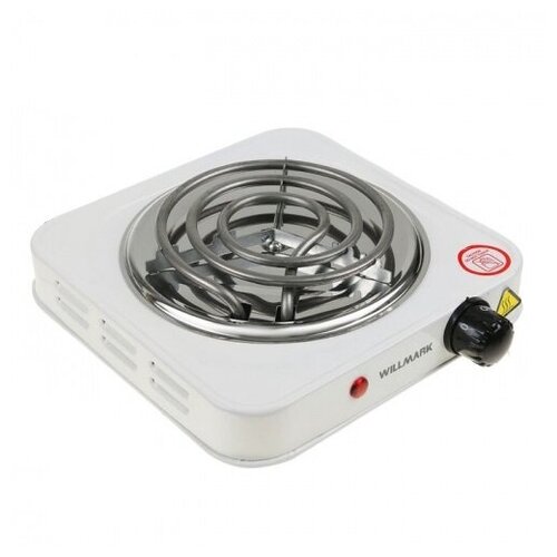 Электроплита WILLMARK HS-111TW 1 спиральная конфорка140mm 1000Вт 64000₽