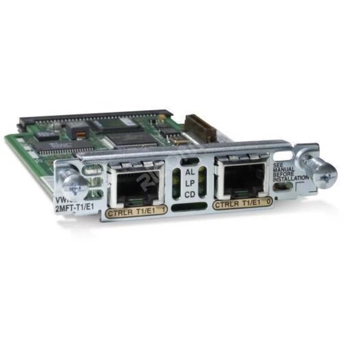 Модуль Cisco VWIC2-2MFT-T1/E1 модуль cisco vwic 2mft e1