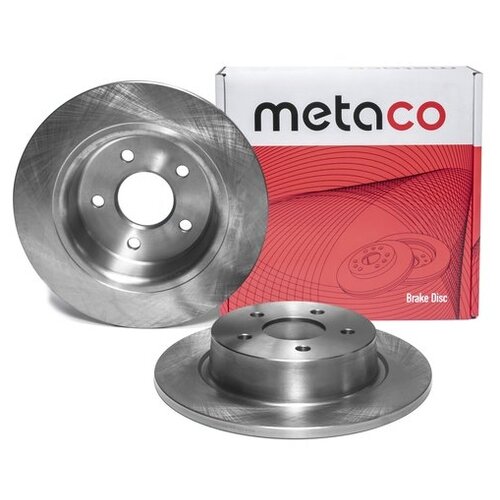 фото Диск тормозной задний (производитель: metaco 3060204)