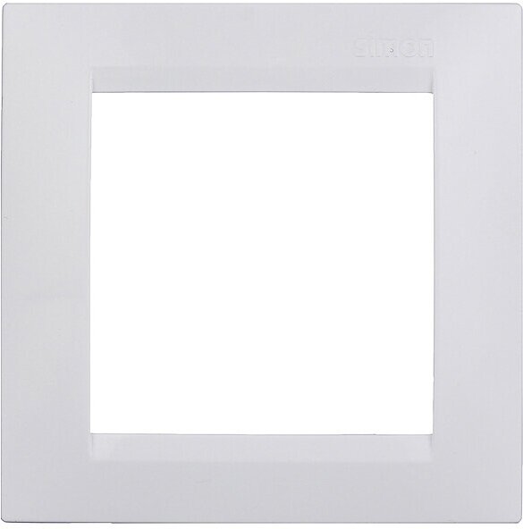 Рамка Simon 15 одноместная белая  1500610 030 