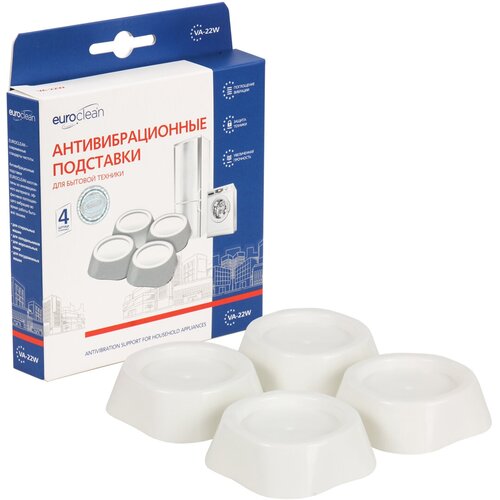 Антивибрационные подставки Euroclean VA-22W белые 622₽