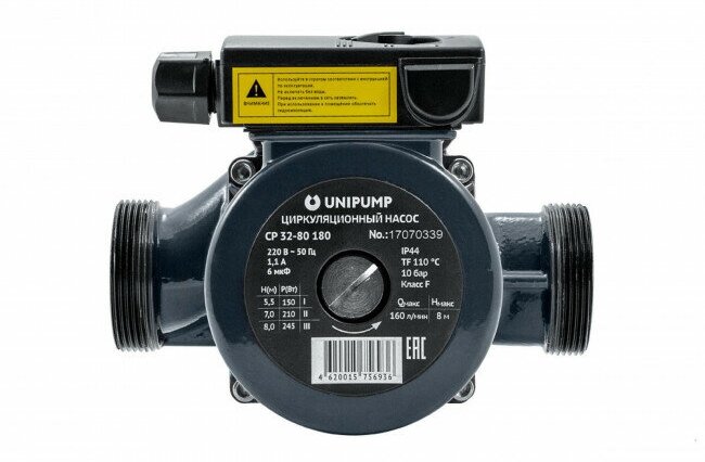 Насос циркуляционный UNIPUMP CP 32-80 180