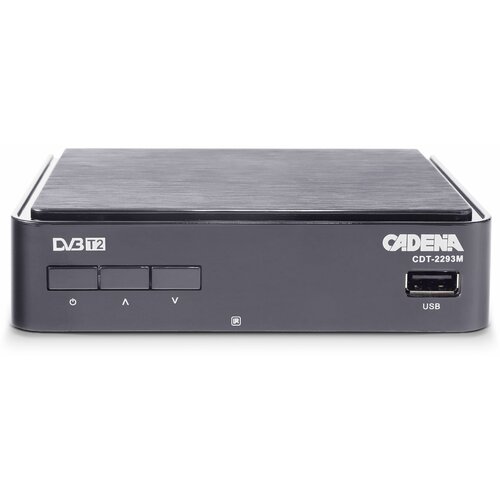 Ресивер CADENA CDT-2293M DVB-T/T2/С, черный