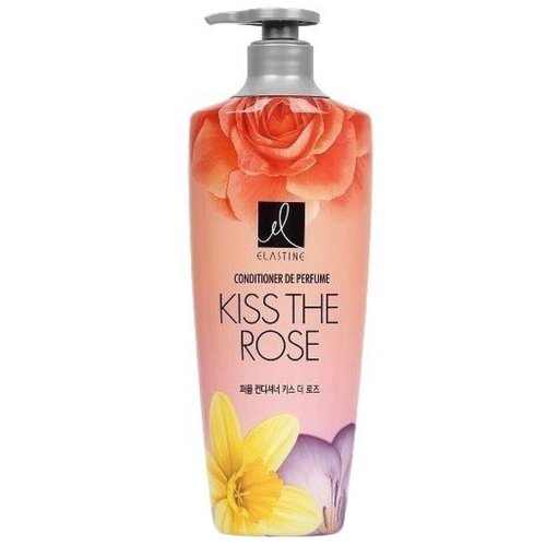 Парфюмированный кондиционер ELASTINE Perfume Kiss The Rose для всех типов волос, 600 мл