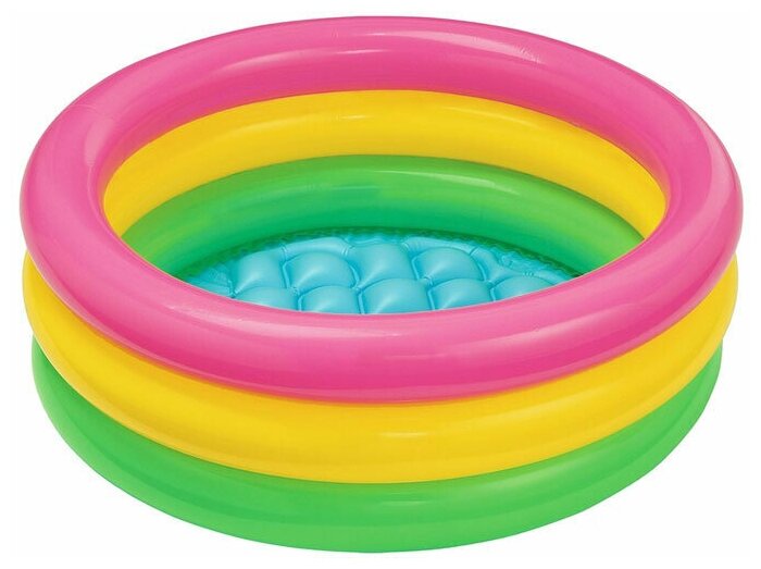 Надувной детский бассейн Intex 57107NP Sunset Glow Baby Pool