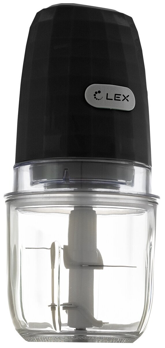измельчитель LEX LXFP4300 500Вт чаша 1,8л серебристый - фото №2