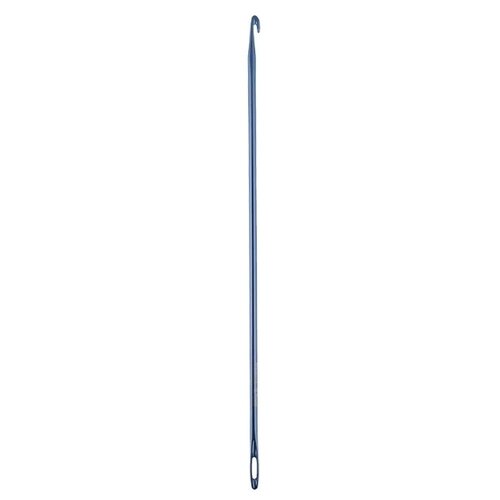 Крючок Gamma для нукинга HY диаметр 2.7 мм, длина 16.5 см, голубой addi 281 7 000 набор крючков для вязания в технике нукинг knooking set