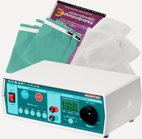 Изображение товара Невотон Элфор-Проф аппарат для гальванизации и электрофореза (Полная комплектация)