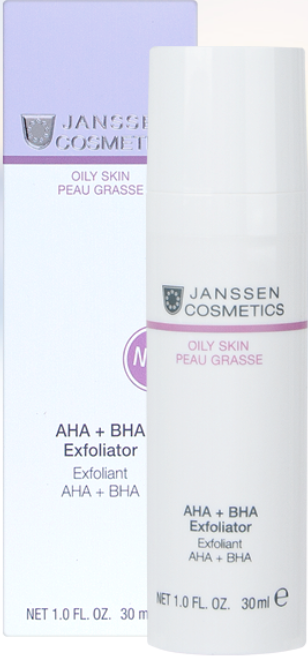 Janssen Cosmetics Биокомплекс-эксфолиатор AHA+BHA, 30 мл (Janssen Cosmetics, ) - фото №12