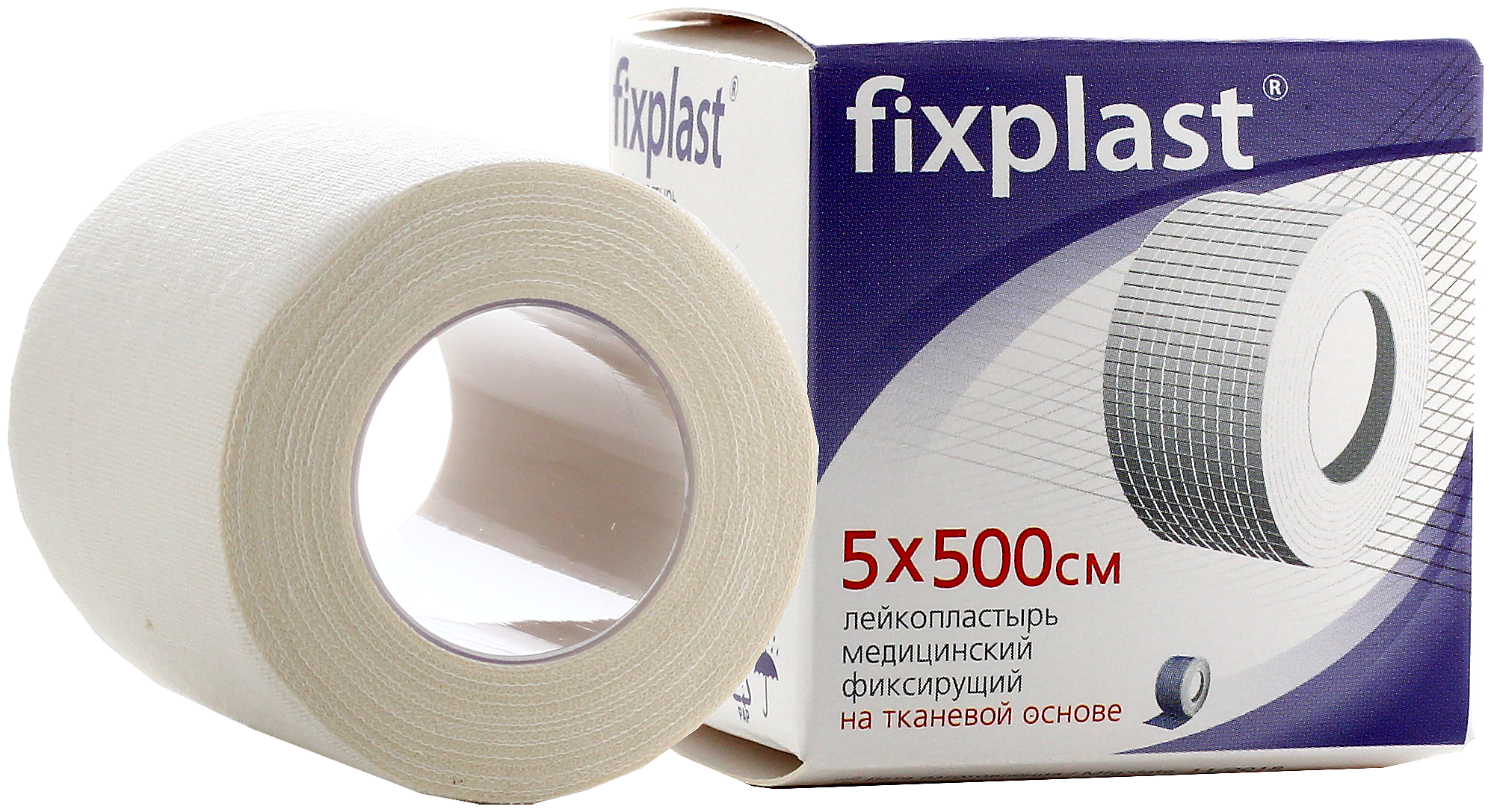 Fixplast Лейкопластырь фиксирующий на тканевой основе