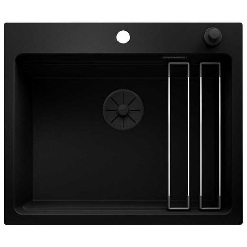 Кухонная мойка Blanco ETAGON 6 Black Edition черный кухонная мойка blanco etagon 6 infino темная скала 524540