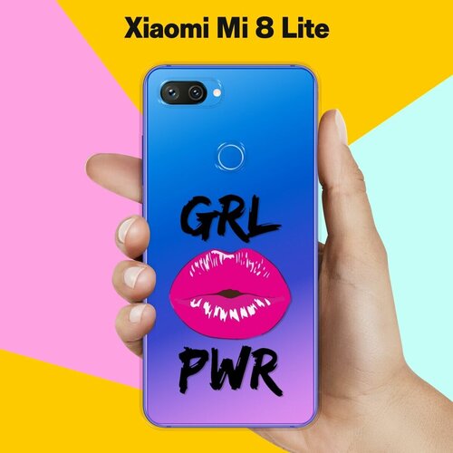 Силиконовый чехол на Xiaomi Mi 8 Lite Girl Power / для Сяоми Ми 8 Лайт