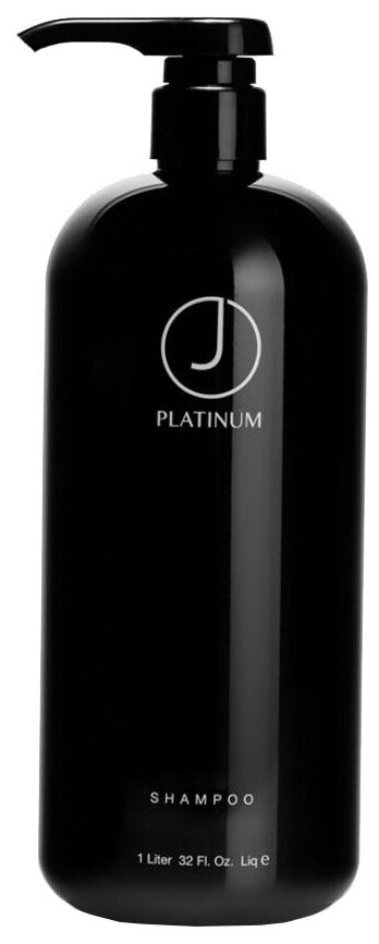 J Beverly Hills шампунь для волос Platinum Hydrate увлажняющий, 1000 мл