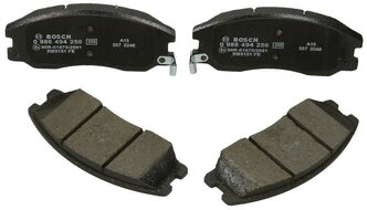 Дисковые тормозные колодки передние Bosch 0986494250 для Chevrolet Captiva, Opel Antara (4 шт.)