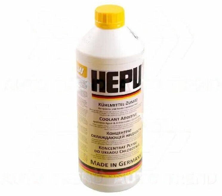 Антифриз HEPU Coolant G11 концентрат желтый 1,5 л P999-YLW