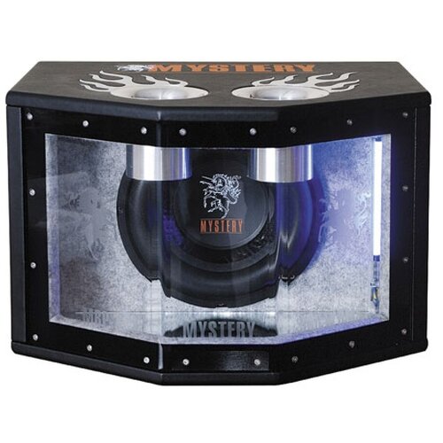 Автомобильный сабвуфер Mystery MBP-253 черныйсеребристый 677400₽