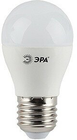 Светодиодная LED лампа шар Эра G45 E27 9W(720lm) 4000K 4K 88x45 P45-9w-840-E27 6795 Б0029044