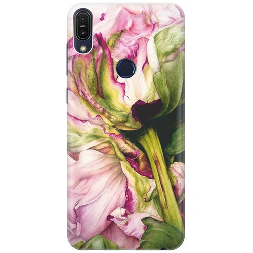 фото Re:pa накладка transparent для asus zenfone max (m1) zb555kl с принтом "нежность цветка"