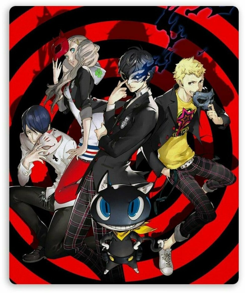 Коврик для мышки прямоугольный Persona 5 Group