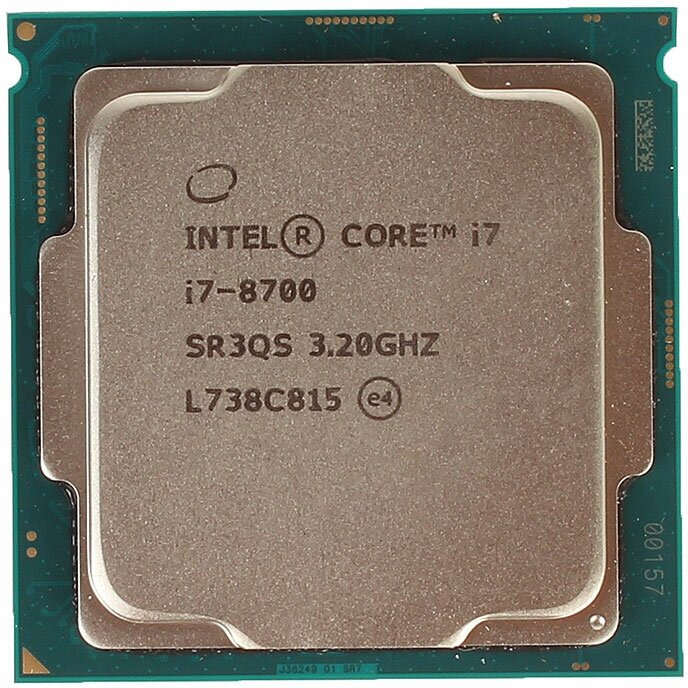 Процессор Intel Core i7-8700 LGA1151 6 x 3200 МГц