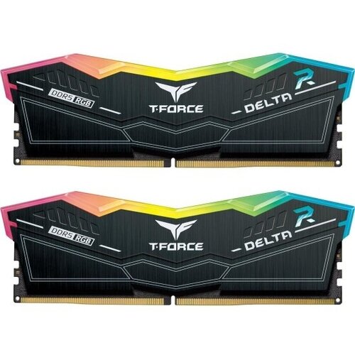   32 Gb 6400 MHz Team Group T-Force Delta RGB Black (FF3D532G6400HC32ADC01)